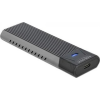 DELOCK 42638 M.2 USB Type-C Külső SSD ház - Szürke