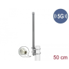 DELOCK 5G 3,3 - 3,8 GHz antenna N-hüvely 8 dBi 50 cm irányítatlan, rögzített, kültéri, szürke
