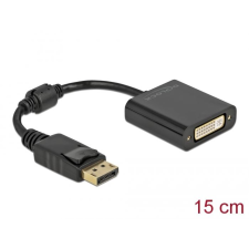 DELOCK 61008 DisplayPort 1.1 - DVI adapter fekete (delock61008) kábel és adapter