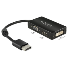 DELOCK 62656 DisplayPort apa -> VGA / HDMI / DVI adapter (62656) kábel és adapter
