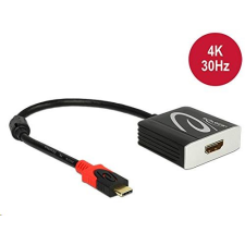 DELOCK 62999 Adapter USB Type-C csatlakozódugóval > HDMI csatlakozóhüvellyel (DP váltakozó mód) 4K 30 Hz (DL62999) mobiltelefon kellék