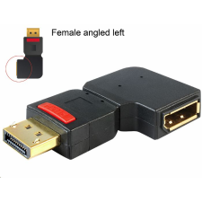 DELOCK 65377 Displayport apa > Displayport anya adapter, balra forgatott (65377) kábel és adapter