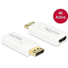 DELOCK 65580 DisplayPort apa -> HDMI anya adapter 4K fehér (65580) kábel és adapter