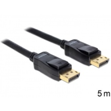 DELOCK 82425 Displayport kábel 5m apa/apa kábel és adapter
