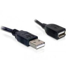 DELOCK 82457 USB 2.0 A-A 15cm apa-anya hosszabbítókábel (DL82457) kábel és adapter