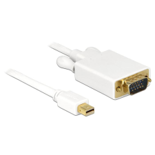 DELOCK 82639 mini Displayport > VGA 15 pin male 1m kábel (82639) - Átalakítók kábel és adapter