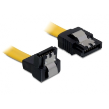 DELOCK 82798 SATA 6 Gb/s down/straight metal 10cm kábel és adapter