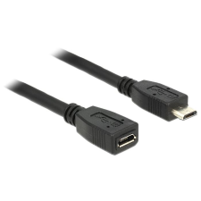 DELOCK 83248 USB micro-B apa > micro-B anya hosszabbító kábel 1m (83248) kábel és adapter