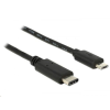 DELOCK 83333 USB Type-C 2.0 > USB 2.0 Micro-B kábel, 0,5 m fekete (83333)