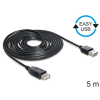 DELOCK 83373 USB 2.0 -A apa > USB 2.0-A anya hosszabbító kábel 5 m (83373)