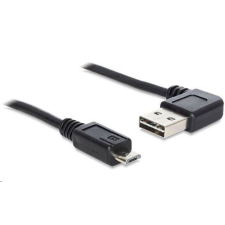 DELOCK 83384 EASY-USB 2.0 -A apa hajlított bal / jobb &gt; USB 2.0 micro-B apa kábel, 3 m kábel és adapter