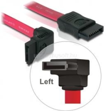 DELOCK 84220 SATA piros felfele/egyenes csatl. 50 cm összekötő kábel (DL84220) kábel és adapter
