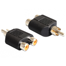 DELOCK 84499 2 x RCA anya > 1 x RCA apa adapter kábel és adapter