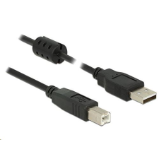 DELOCK 84897 USB 2.0 A > USB 2.0 B kábel, 2 m, fekete (84897) kábel és adapter