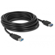 DELOCK 85058 USB-A 3.0 apa &gt; USB-A 3.0 anya 5m hosszabbító kábel kábel és adapter