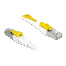 DELOCK 85335 hálózati kábel Fehér 5 M Cat6a S/FTP (S-STP) kábel és adapter