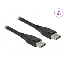 DELOCK 85504 DisplayPort 1.4 - DisplayPort 1.4 Kábel 15m - Fekete kábel és adapter