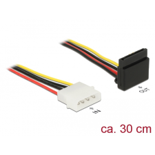 DELOCK 85513 Tápkábel SATA 15Pin anya - 4Pin 5.25" apa (85513) kábel és adapter