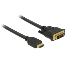 DELOCK 85654 HDMI - DVI 24+1 kétirányú 2m kábel kábel és adapter