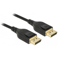 DELOCK 85660 DisplayPort (apa - apa) kábel 2m - Fekete kábel és adapter