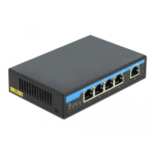 DELOCK 87764 Gigabit PoE Switch (87764) hub és switch