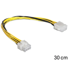  Delock 8 pines EPS hosszabbító tápkábel apa > anya kábel és adapter
