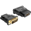 DELOCK ADA Delock 65466 DVI 24+1 pin apa > HDMI anya adapter