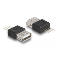 DELOCK Adapter A-típusú USB 2.0 anya 4 tű kábel és adapter