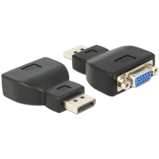 DELOCK Adapter Displayport 1.1 male &gt; VGA female Black kábel és adapter