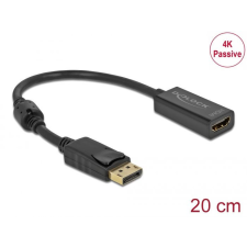 DELOCK Adapter DisplayPort 1.2 male to HDMI female 4K Passive Black kábel és adapter