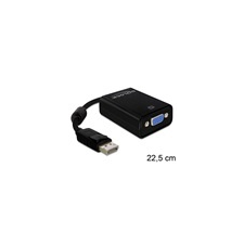 DELOCK adapter DisplayPort (M) - VGA (F) kábel és adapter