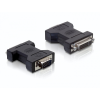 DELOCK Adapter DVI 24+5 anya > VGA 15 tűs apa