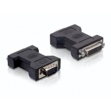 DELOCK Adapter DVI 24+5 anya &gt; VGA 15 tűs apa kábel és adapter