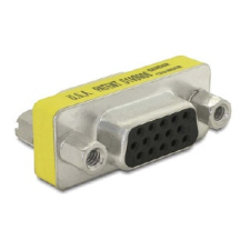 DELOCK Adapter Gender Changer VGA female-female (65001) kábel és adapter