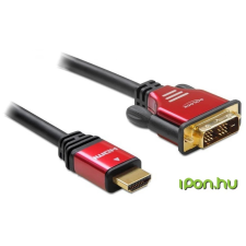 DELOCK Adapter HDMI A (Stecker) &gt; DVI (Stecker) kábel és adapter