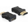 DELOCK Adapter High Speed HDMI - A male > C female (65262)