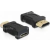 DELOCK Adapter High Speed HDMI - A male > C female 65262