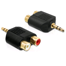 DELOCK adapter jack apa 3.5 mm > 2 x RCA (Cinch) (65365) (65365) kábel és adapter