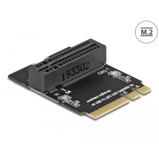 DELOCK Adapter M.2 kulcs A+E apa - M kulcs csatlakoztató karral megdöntött kábel és adapter