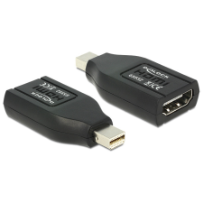  Delock Adapter mini Displayport-dugós csatlakozó &gt; HDMI-csatlakozóhüvely kábel és adapter