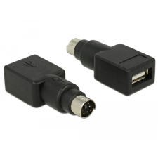 DELOCK Adapter PS/2 apa &gt; USB A-típusú anya kábel és adapter