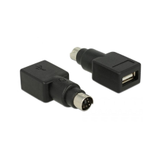 DELOCK Adapter PS/2 St > USB-A Bu (65898) kábel és adapter