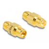  Delock Adapter, RP-SMA csatlakozóhüvely apa SMA csatlakozóhüvely