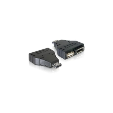 DELOCK Adapter SATA eSATAp -> eSATA + USB St/Bu (65119) kábel és adapter