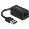 DELOCK Adapter SuperSpeed USB (USB 3.2 Gen 1) USB A-típusú > Gigabit LAN 10/100/1000