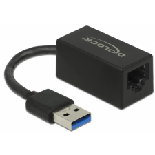 DELOCK Adapter SuperSpeed USB (USB 3.2 Gen 1) USB A-típusú &gt; Gigabit LAN 10/100/1000 egyéb hálózati eszköz