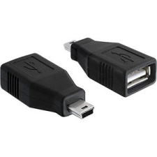 DELOCK Adapter USB 2.0-A female > mini USB male kábel és adapter