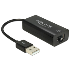 DELOCK Adapter USB 2.0 > LAN 10/100 Mb/s kábel és adapter