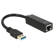 DELOCK Adapter USB 3.0 > Gigabit LAN 10/100/1000 M kábel és adapter