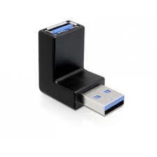 DELOCK Adapter USB 3.0 male-female angled 270° vertical 65340 kábel és adapter
